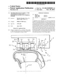 METHOD FOR MANUFACTURING A TYRE AND APPARATUS FOR LAYING A REINFORCING     ELEMENT ON A FORMING SUPPORT diagram and image