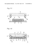 SEMICONDUCTOR DEVICE MOUNTED STRUCTURE AND ITS MANUFACTURING METHOD,     SEMICONDUCTOR DEVICE MOUNTING METHOD, AND PRESSING TOOL diagram and image