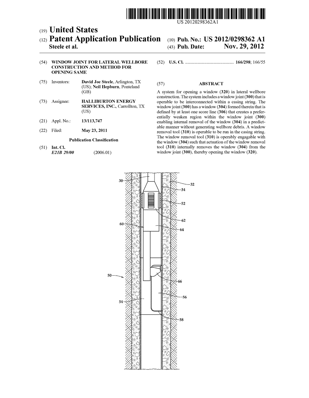 Window Joint for Lateral Wellbore Construction and Method for Opening Same - diagram, schematic, and image 01