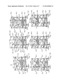 SCAFFOLD AND METHODS FOR INSTALLING OR REMOVING SUCH A SCAFFOLD diagram and image