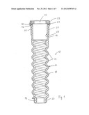 SCREW ANCHOR FOR RAIL ATTACHMENTS diagram and image