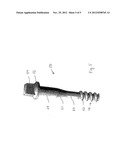 SCREW ANCHOR FOR RAIL ATTACHMENTS diagram and image