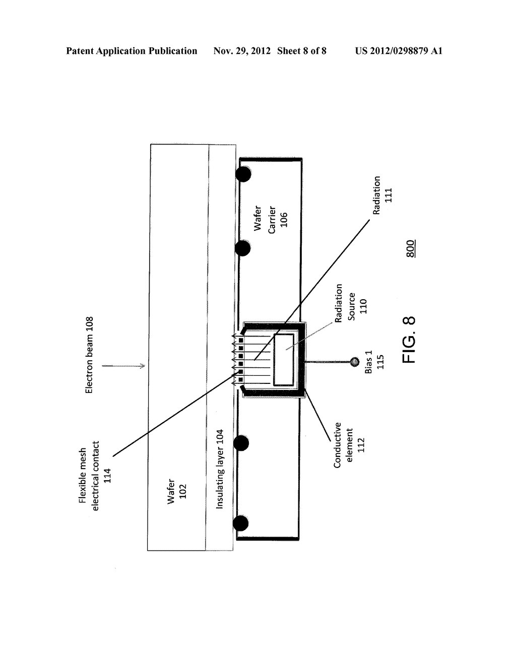 APPARATUS AND METHODS FOR FORMING AN ELECTRICAL CONDUCTION PATH THROUGH AN     INSULATING LAYER - diagram, schematic, and image 09