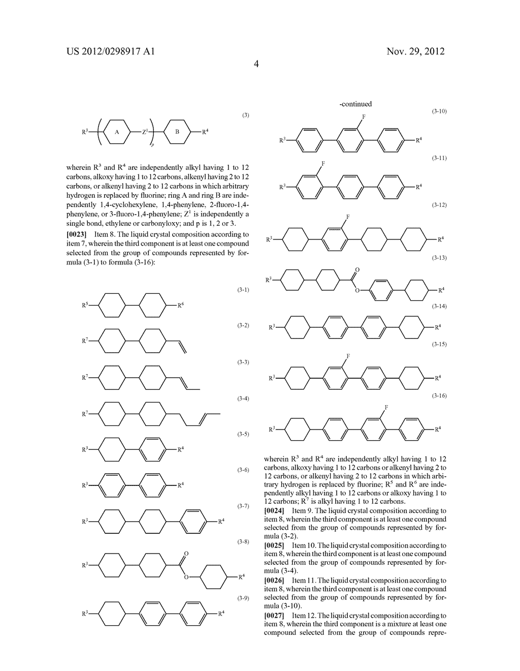 LIQUID CRYSTAL COMPOSITION AND LIQUID CRYSTAL DISPLAY DEVICE - diagram, schematic, and image 05