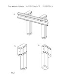 Composite Guardrail Posts and Composite Floor I-Joist diagram and image