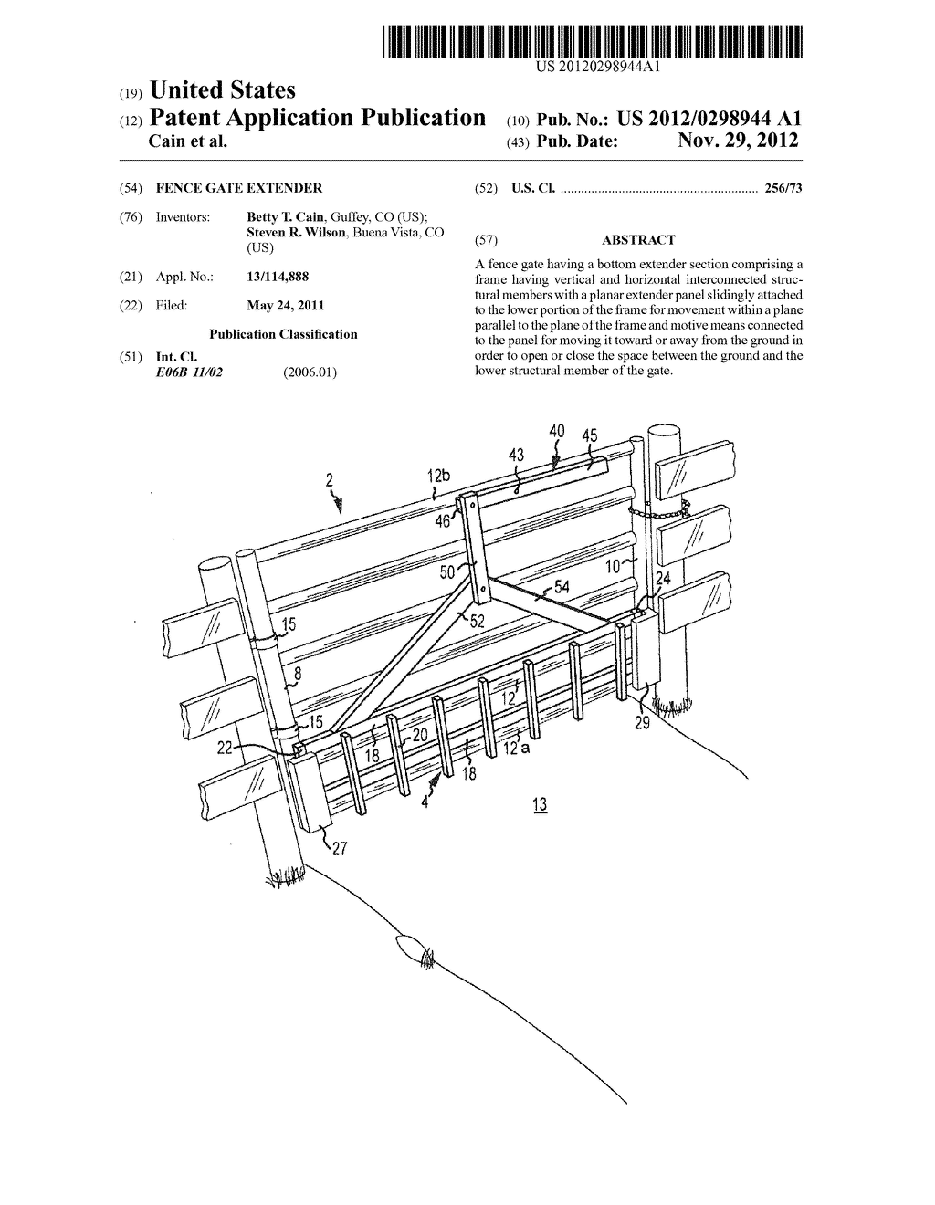 Fence Gate Extender - diagram, schematic, and image 01