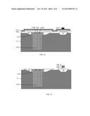 DUAL CONTACT TRENCH RESISTOR AND CAPACITOR IN SHALLOW TRENCH ISOLATION     (STI) AND METHODS OF MANUFACTURE diagram and image