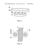 PAD STRUCTURE, CIRCUIT CARRIER AND INTEGRATED CIRCUIT CHIP diagram and image