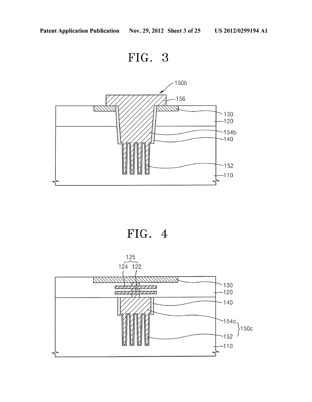 SEMICONDUCTOR CHIP HAVING VIA ELECTRODES AND STACKED SEMICONDUCTOR CHIPS     INTERCONNECTED BY THE VIA ELECTRODES - diagram, schematic, and image 04