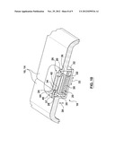 LATCH MECHANISM FOR RELEASABLY SECURING COVERS OF PORTABLE DEVICES USED IN     RUGGED ENVIRONMENTS diagram and image