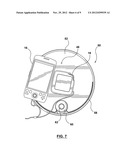 LIGHT WITH INTEGRATED INDUCTIVE CHARGER BASE STATION diagram and image