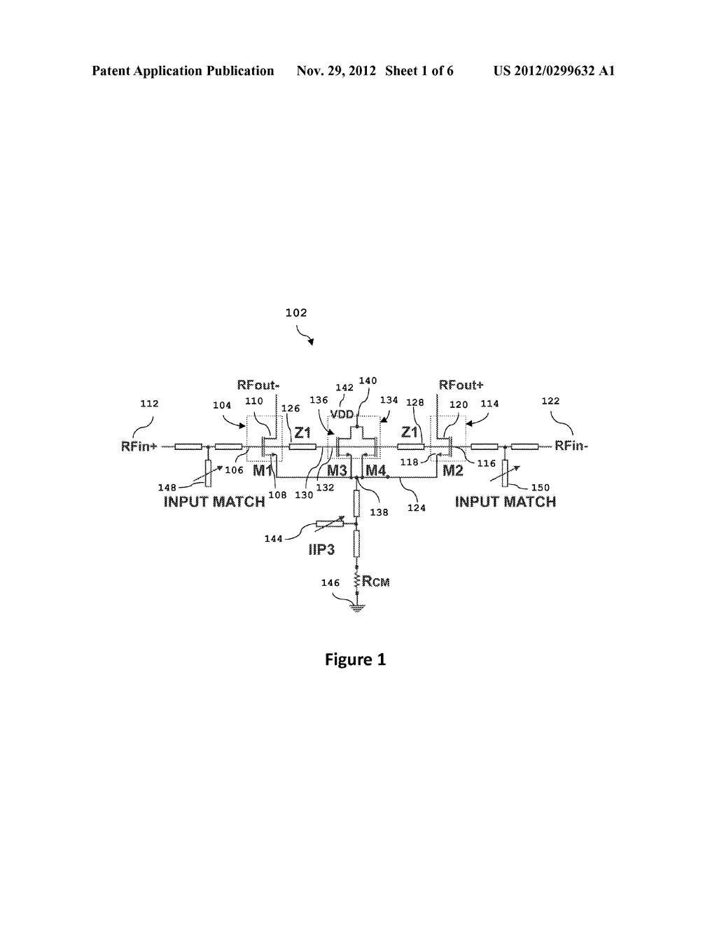 SIMULTANEOUS SIGNAL INPUT MATCHING AND LINEARIZATION - diagram, schematic, and image 02