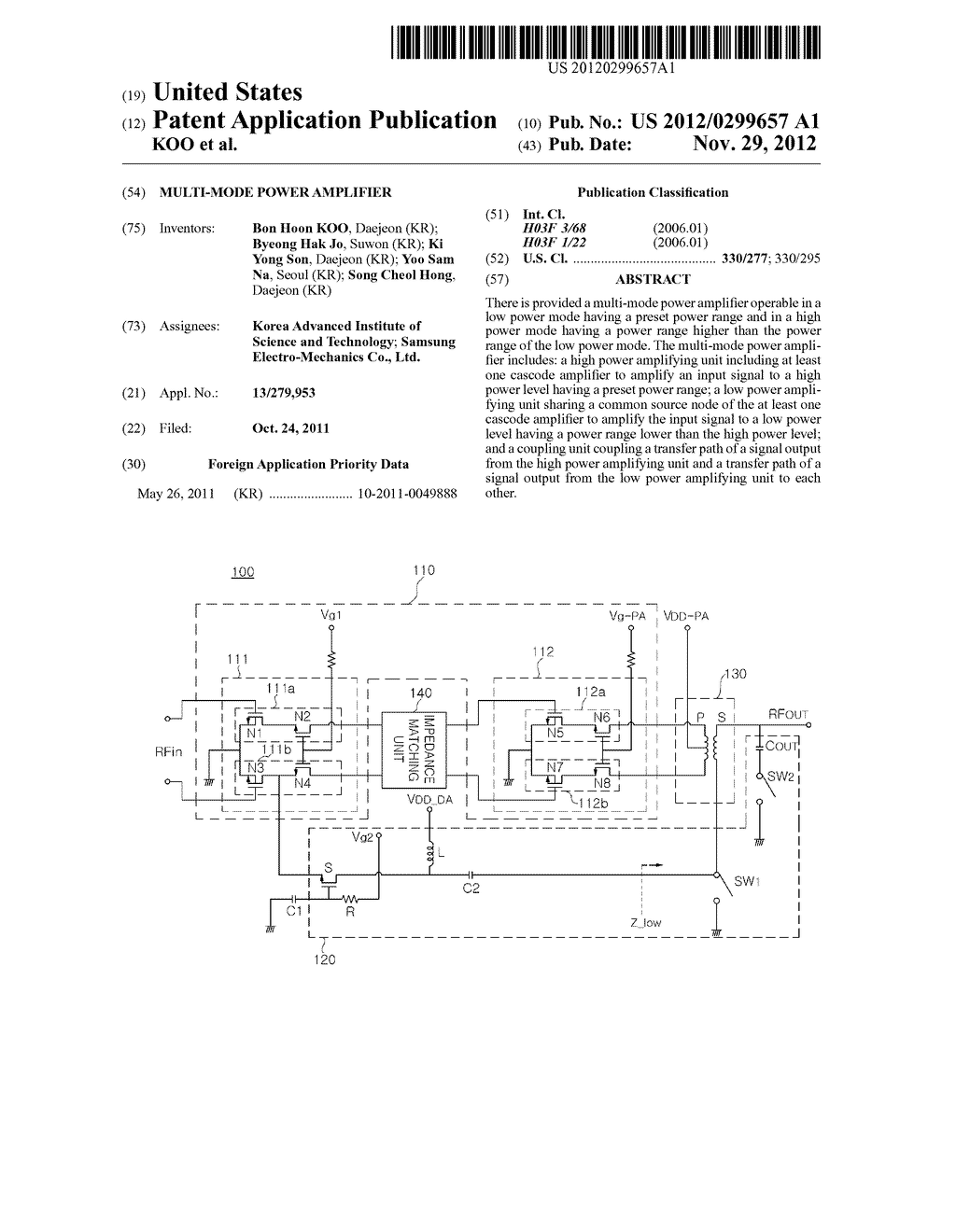 MULTI-MODE POWER AMPLIFIER - diagram, schematic, and image 01