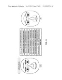 METHOD, SYSTEM AND COMPUTER PROGRAM PRODUCT FOR AUTOMATIC AND     SEMI-AUTOMATIC MODIFICATOIN OF DIGITAL IMAGES OF FACES diagram and image