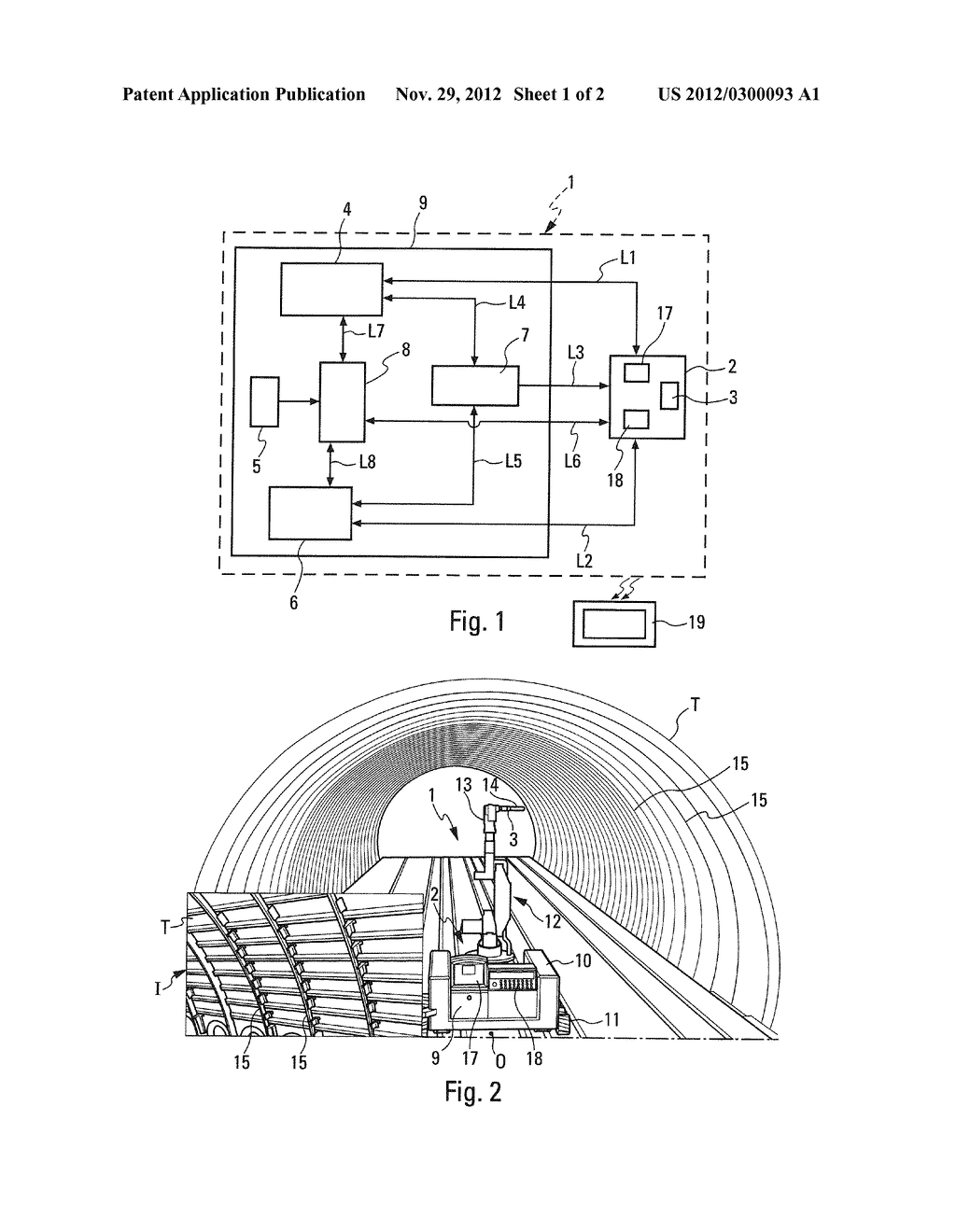 Method For Pointing A Plurality Of Predetermined Locations Inside A     Structure And Corresponding Pointing System - diagram, schematic, and image 02