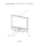 REMOTE CONTROL OPERABLE STANDS FOR TV DISPLAY diagram and image