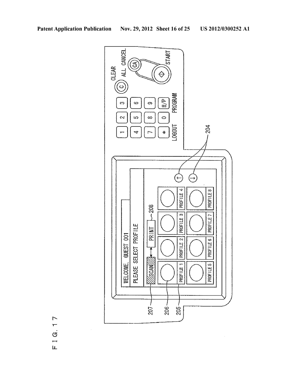 Account Managing Device, Image Processing System, And Storage Medium - diagram, schematic, and image 17