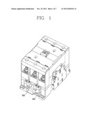 ELECTRO-MAGNETIC CONTACTOR AND MONITORING SYSTEM OF THE SAME diagram and image