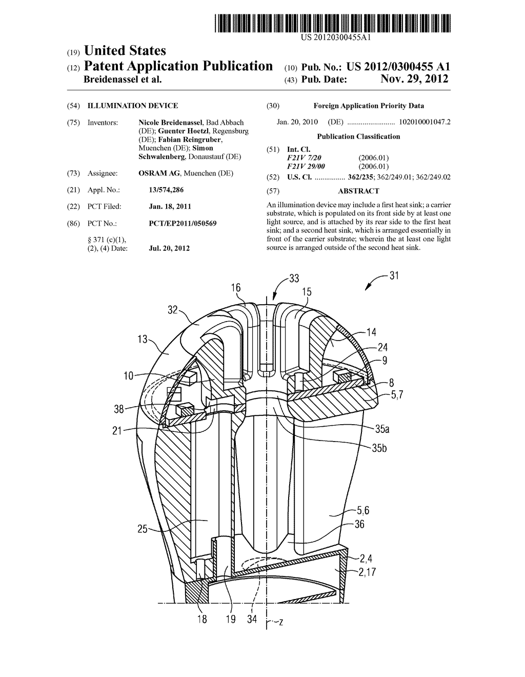 Illumination Device - diagram, schematic, and image 01