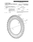 CERAMIC MATRIX COMPOSITE VANE STRUCTURES FOR A GAS TURBINE ENGINE TURBINE diagram and image