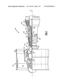 CERAMIC MATRIX COMPOSITE VANE STRUCTURES FOR A GAS TURBINE ENGINE TURBINE diagram and image