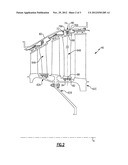 CERAMIC MATRIX COMPOSITE VANE STRUCTURES FOR A GAS TURBINE ENGINE TURBINE diagram and image