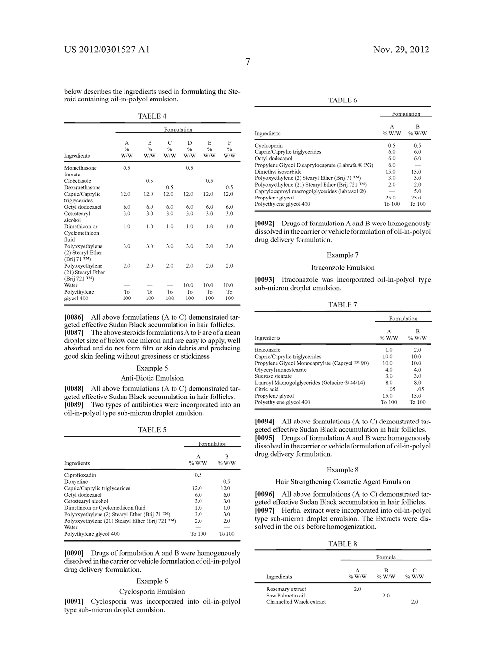 HAIR FOLLICLE TARGETING COMPOSITIONS - diagram, schematic, and image 09