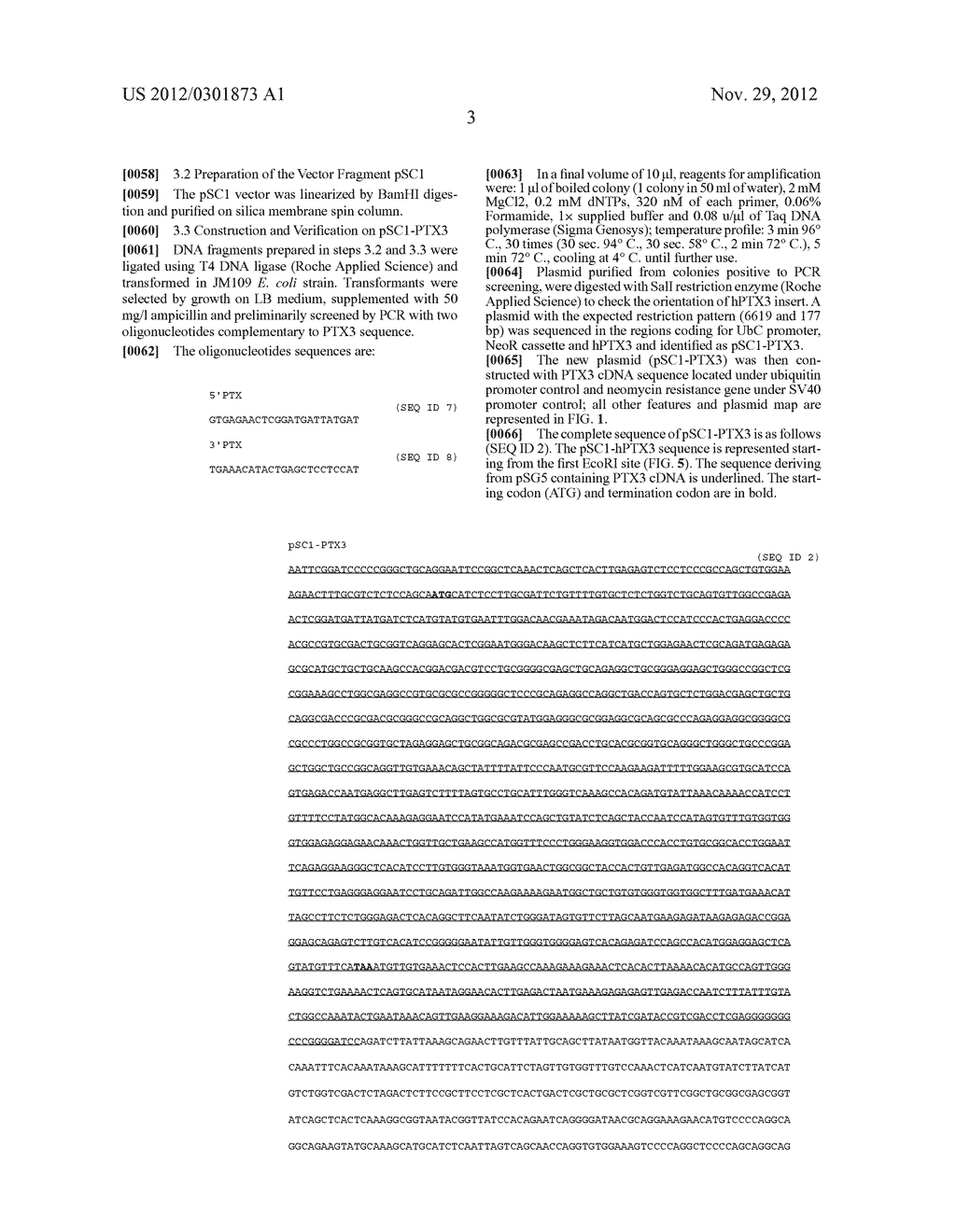 HUMAN LONG PENTRAXIN 3 EXPRESSION SYSTEM AND USES THEREOF - diagram, schematic, and image 09