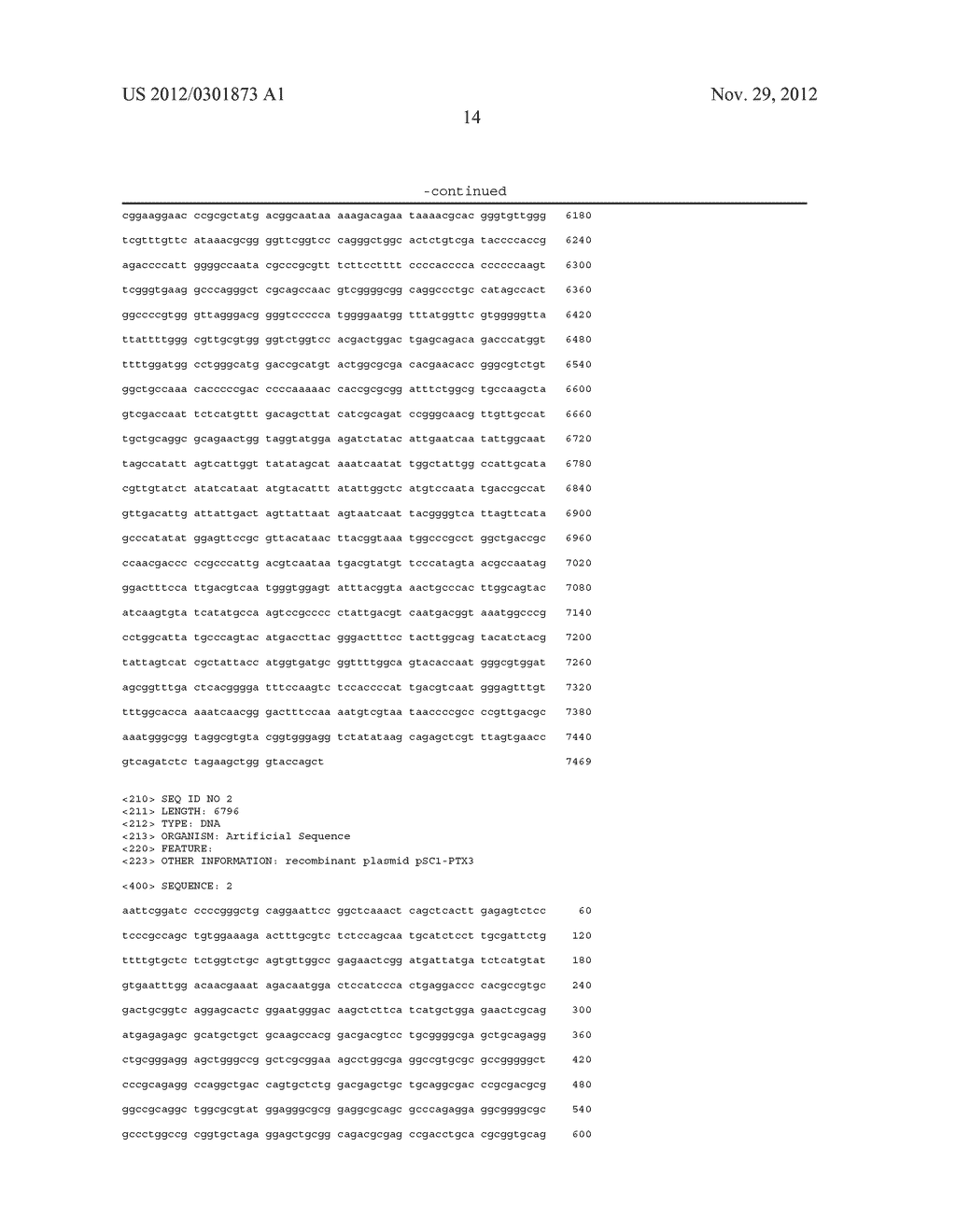 HUMAN LONG PENTRAXIN 3 EXPRESSION SYSTEM AND USES THEREOF - diagram, schematic, and image 20