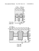 SEMICONDUCTOR DEVICE HAVING AN OXIDE FILM FORMED ON A SEMICONDUCTOR     SUBSTRATE SIDEWALL OF AN ELEMENT REGION AND ON A SIDEWALL OF A GATE     ELECTRODE diagram and image