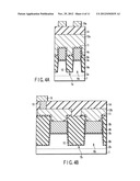 SEMICONDUCTOR DEVICE HAVING AN OXIDE FILM FORMED ON A SEMICONDUCTOR     SUBSTRATE SIDEWALL OF AN ELEMENT REGION AND ON A SIDEWALL OF A GATE     ELECTRODE diagram and image