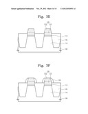 NONVOLATILE MEMORY DEVICE AND METHOD OF FORMING THE NONVOLATILE MEMORY     DEVICE INCLUDING GIVING AN UPPER PORTION OF AN INSULATING LAYER AN     ETCHING SELECTIVITY WITH RESPECT TO A LOWER PORTION diagram and image