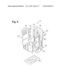 LOCKING COVER FOR ELECTRICAL CONNECTION APPLIANCE diagram and image