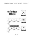 METHODS AND APPARATUS FOR ENHANCED INTERACTIVE GAME PLAY IN LOTTERY AND     GAMING ENVIRONMENTS diagram and image