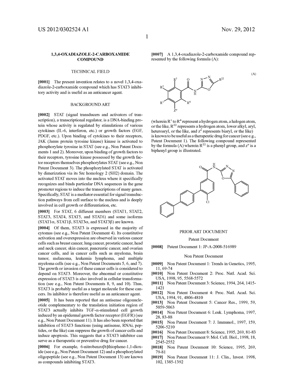 1,3,4-OXADIAZOLE-2-CARBOXAMIDE COMPOUND - diagram, schematic, and image 02