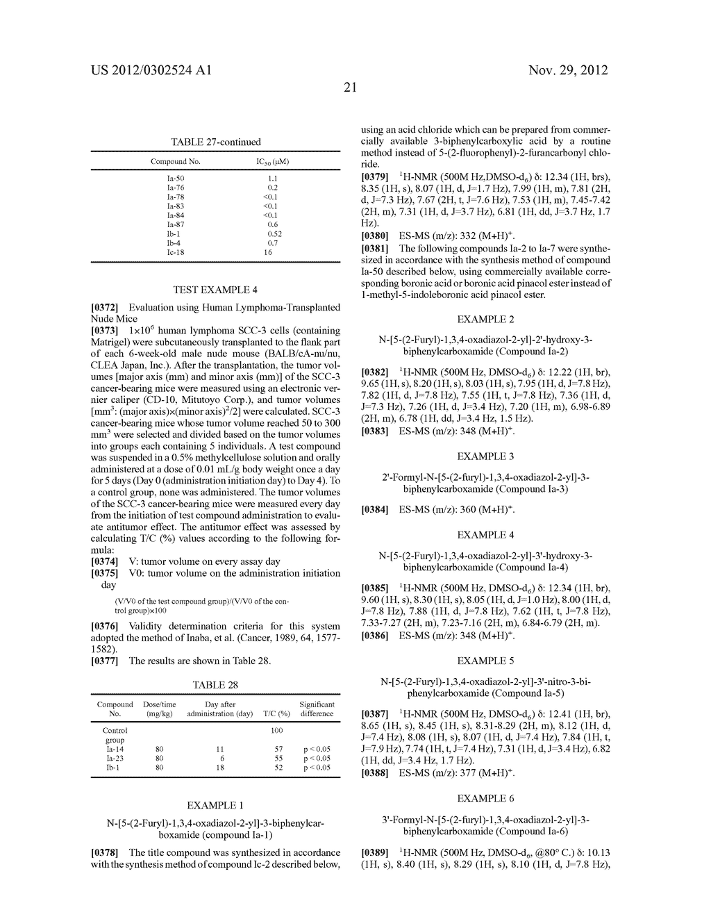 1,3,4-OXADIAZOLE-2-CARBOXAMIDE COMPOUND - diagram, schematic, and image 22