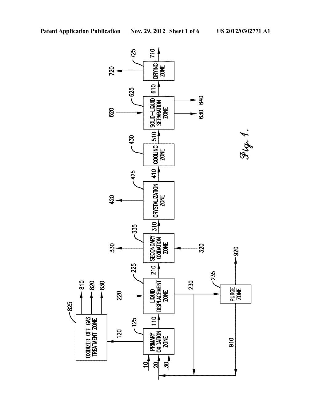 OXIDATION PROCESS TO PRODUCE A CRUDE AND/OR PURIFIED CARBOXYLIC ACID     PRODUCT - diagram, schematic, and image 02