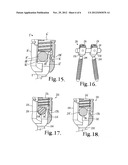 Polyaxial bone anchor assembly with one-piece closure, pressure insert and     plastic elongate member diagram and image