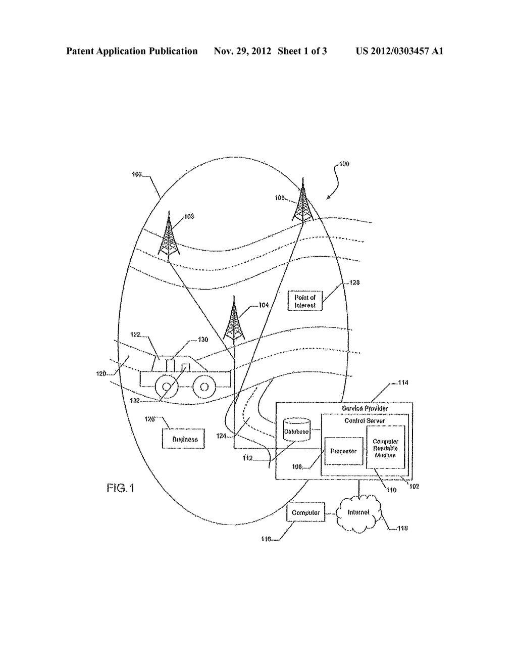 System and Method of Providing Advertisements to Vehicles - diagram, schematic, and image 02