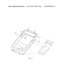 WIRELESS COMMUNICATION ACCESSORY FOR A MOBILE DEVICE diagram and image