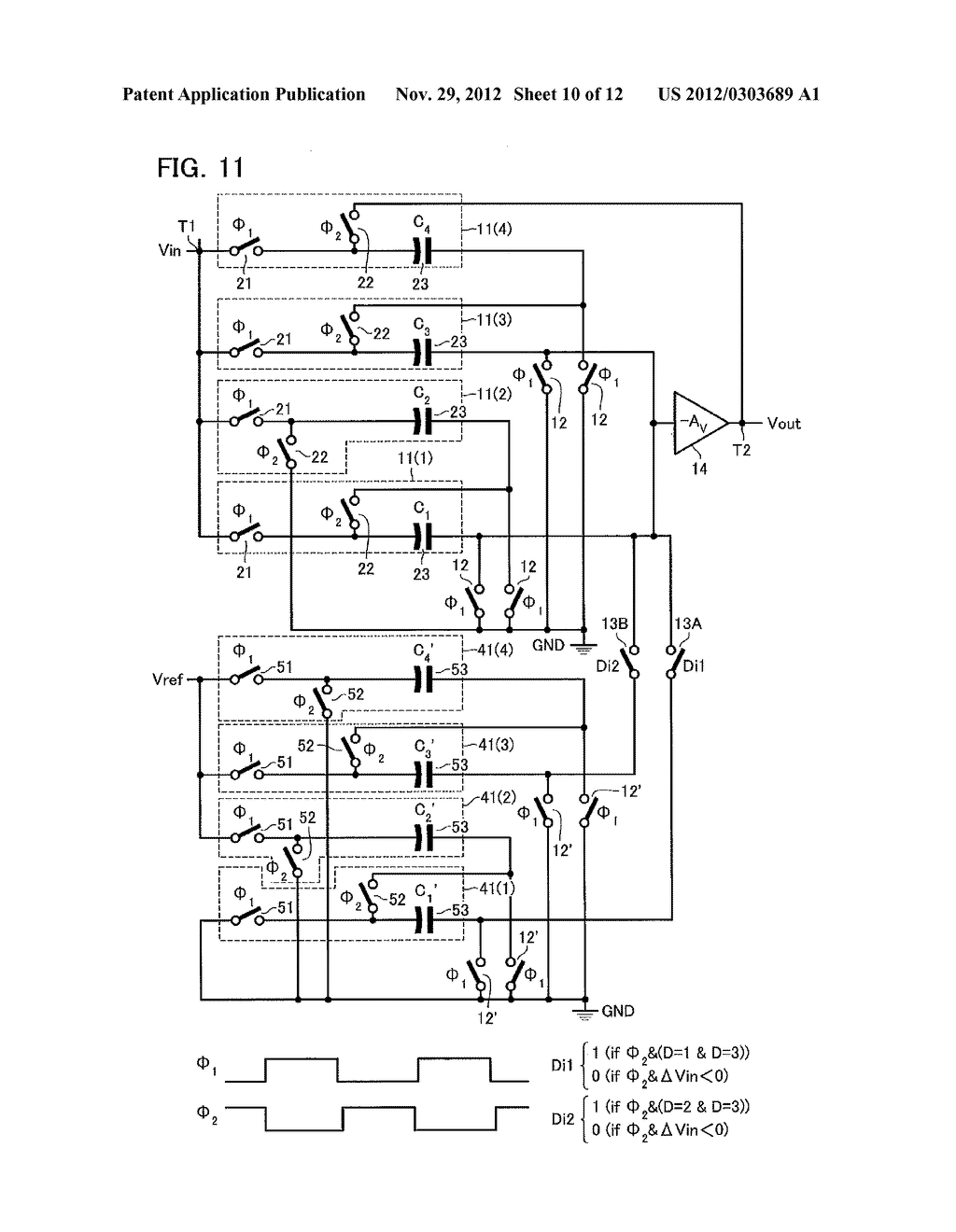 ARITHMETIC CIRCUIT AND A/D CONVERTER - diagram, schematic, and image 11