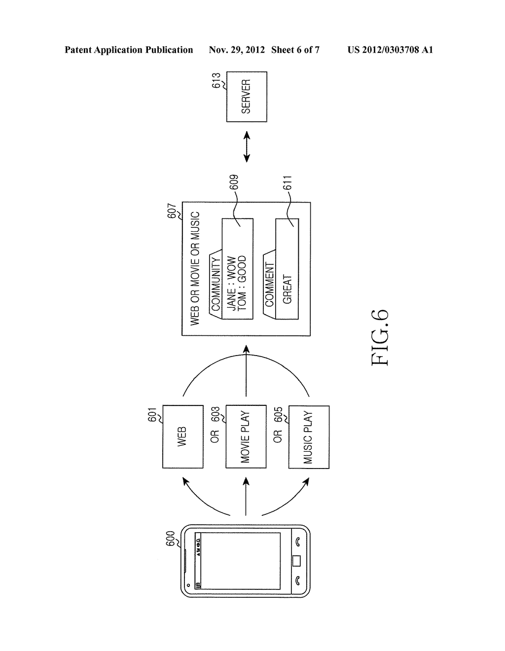 APPARATUS AND METHOD FOR PROVIDING COMMUNITY SERVICE IN MOBILE TERMINAL - diagram, schematic, and image 07