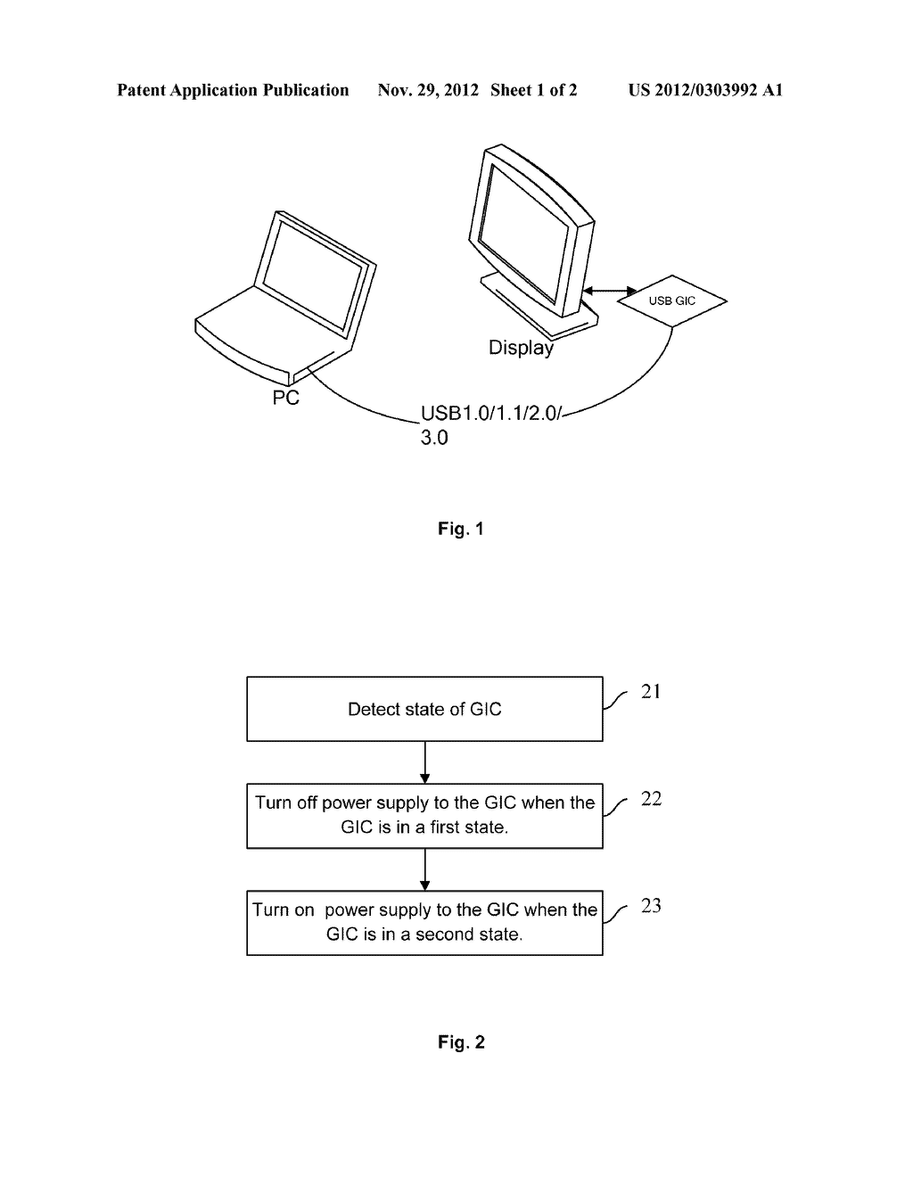 DISPLAY AND POWER MANAGEMENT METHOD THEREOF - diagram, schematic, and image 02