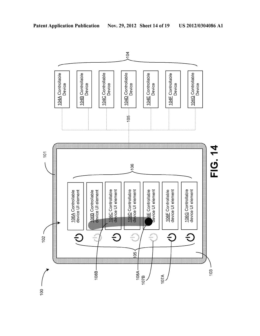 EPHEMERAL OBJECT SELECTIONS AND FAST-PATH GESTURING FOR DEVICE CONTROL - diagram, schematic, and image 15