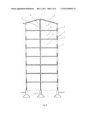 SPACE LIGHT STEEL FRAME CONCRETE BUILDING AND CONSTRUCTION METHOD THEREOF diagram and image