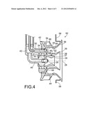 INJECTION SYSTEM FOR A TURBOMACHINE COMBUSTION CHAMBER, INCLUDING AIR     INJECTION MEANS IMPROVING THE AIR-FUEL MIXTURE diagram and image