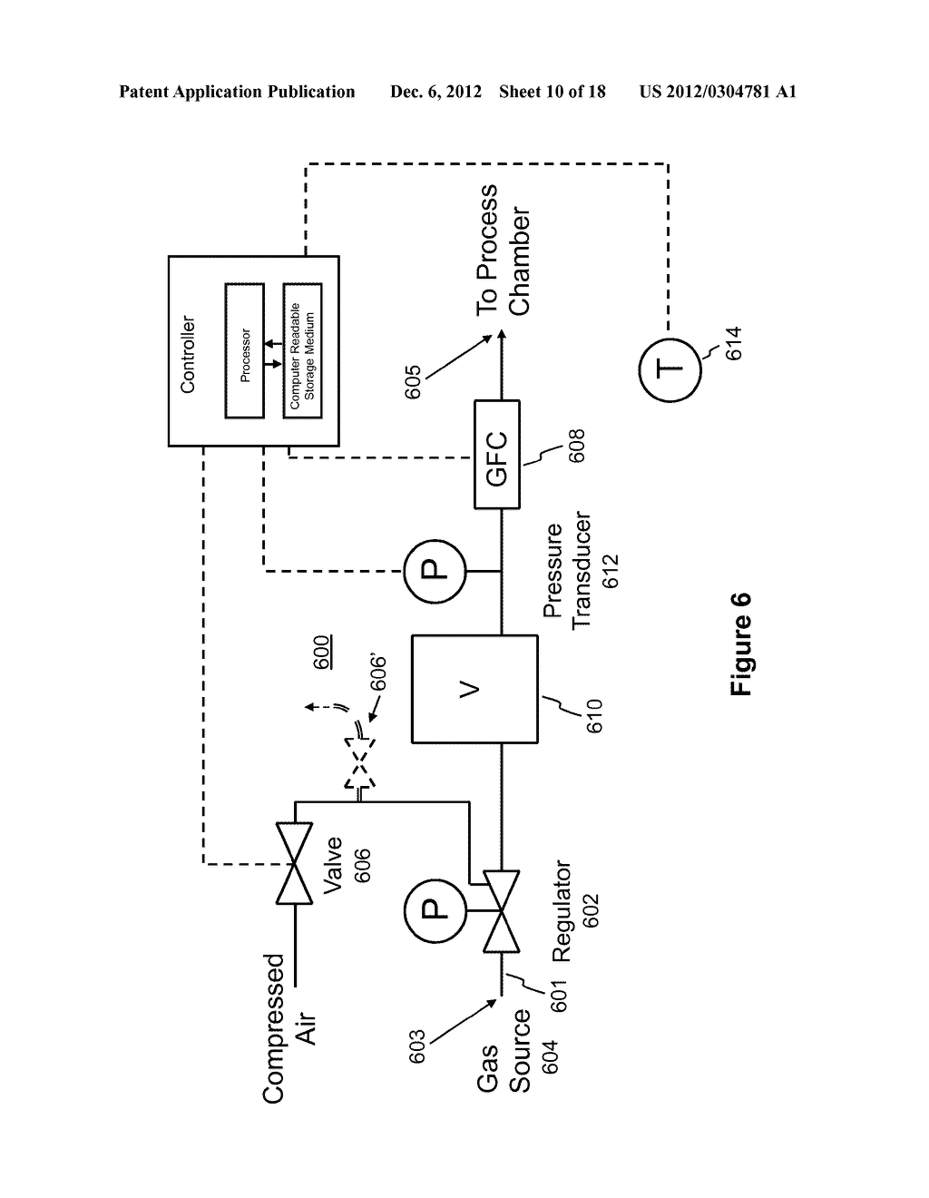 METHOD AND APPARATUS FOR IN SITU TESTING OF GAS FLOW CONTROLLERS - diagram, schematic, and image 11