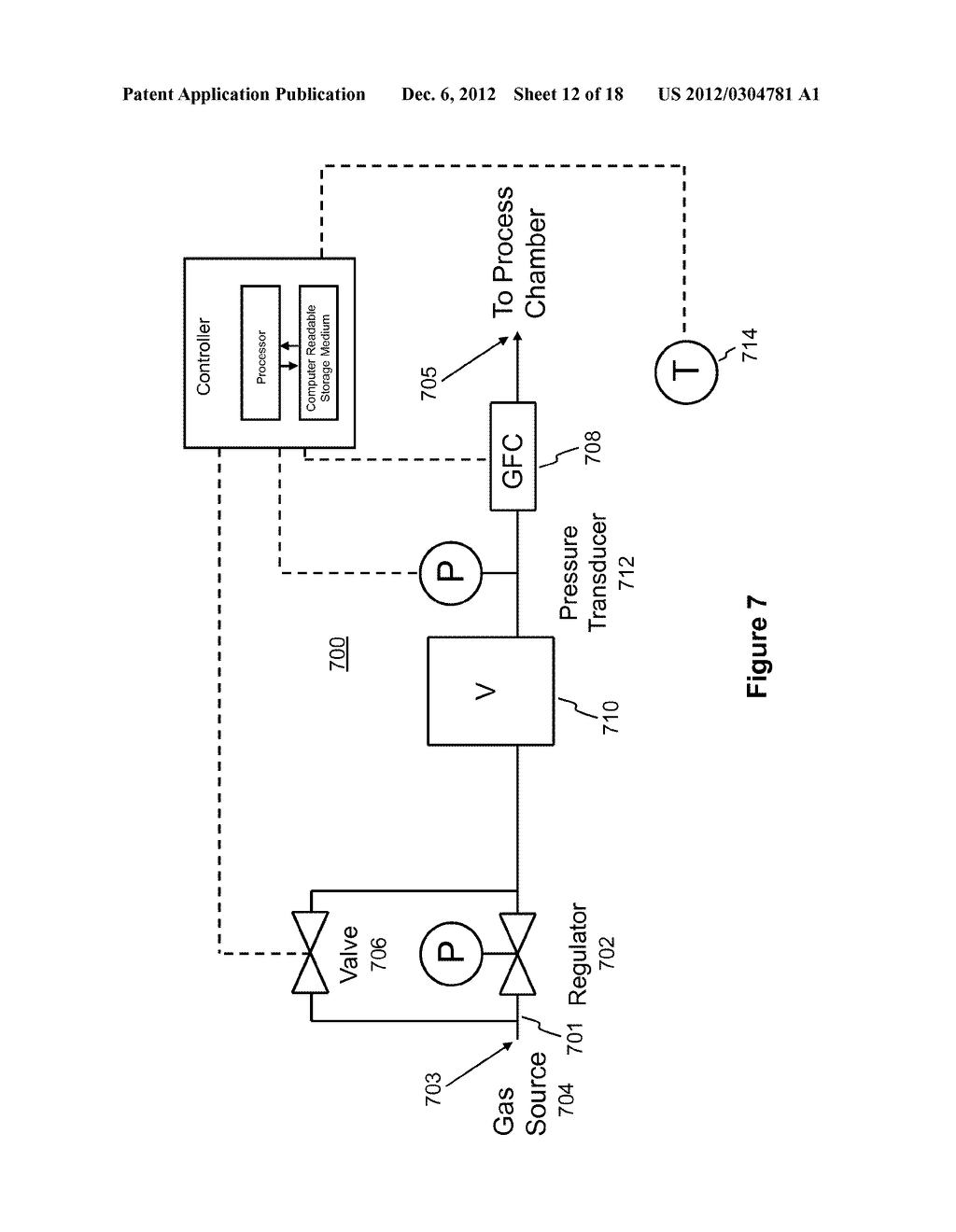 METHOD AND APPARATUS FOR IN SITU TESTING OF GAS FLOW CONTROLLERS - diagram, schematic, and image 13