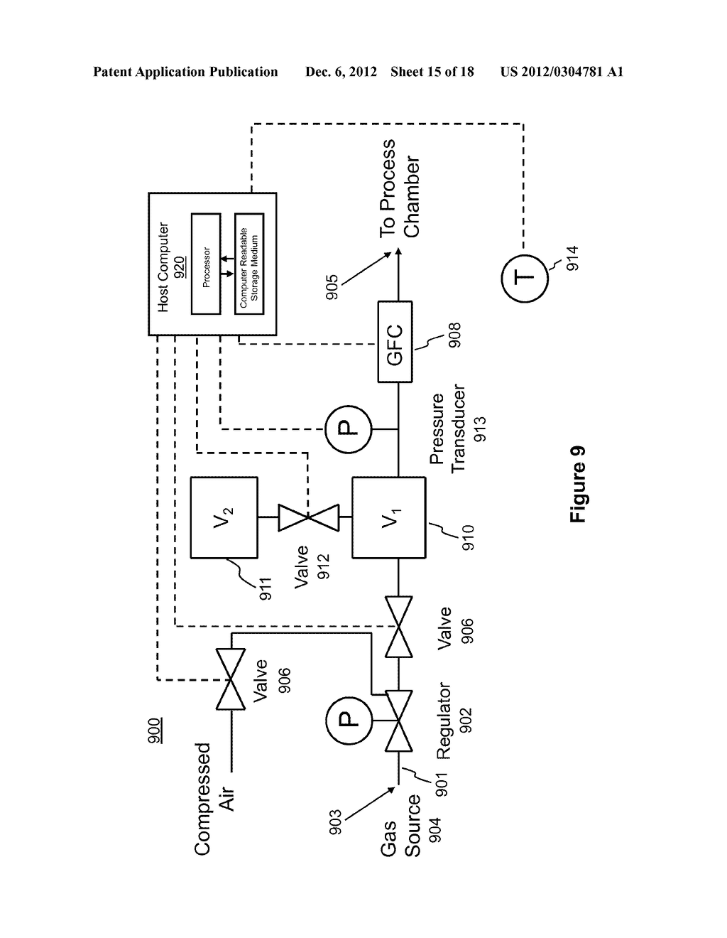 METHOD AND APPARATUS FOR IN SITU TESTING OF GAS FLOW CONTROLLERS - diagram, schematic, and image 16