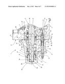 DEVICE FOR LOCKING AN AXIALLY MOVABLE COMPONENT OF A HYDRAULIC SYSTEM diagram and image